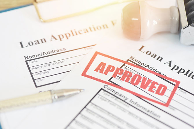 Approved loan applications